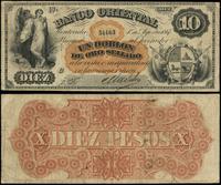 Urugwaj, 10 peso, 1.08.1867