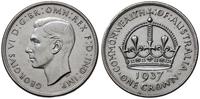 korona 1937, Melbourne, srebro próby 925, 28.27 