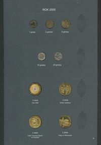 Polska, zestaw 52 obiegowych monet z lat 1996-2000