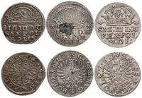zestaw: 3 x grosz, Kraków, 1608, 1610, 1613, raz