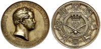 medal "Hołd Królewcowi" 1840, sygnowany (K. Fisc