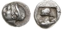 diobol 510-494 pne, Aw: Głowa kobiety w lewo, w 