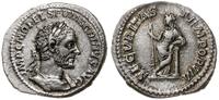 denar 217-218, Rzym, Aw: Młoda głowa cesarza w w