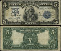 5 dolarów 1899, seria N57126746, podpisy Speelma