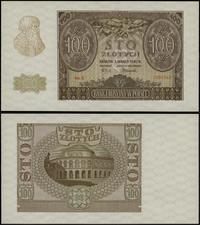 fałszerstwo 100 złotych 1.03.1940, seria B, nume