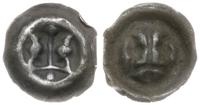 brakteat 2. połowa XIII w., Korona z niską skąpą