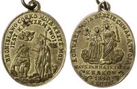 medalik religijny z uszkiem 1840, Kraków, pamiąt