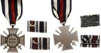 Niemcy, Krzyż Zasługi za Wojnę 1914-1918 z mieczami i dwoma baretkami, (Ehrenkreuz des Weltkrieges mit Schwerten)