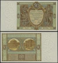50 złotych 1.09.1929, seria EY, numeracja 307258