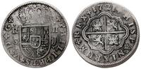 2 reale 1721 SJ, Sewilla, srebro 5.25 g, Cayon 8