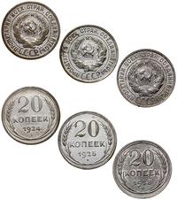 zestaw 3 monet, w skład zestawu wchodzą 3 monety
