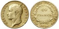40 franków AN 14 (1805) A, Paryż, złoto 12.69 g,