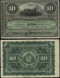 10 pesos 15.05.1896, seria E-5A, numeracja 39161