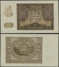 fałszerstwo 100 złotych 1.03.1940, seria B, nume