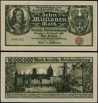 10.000.000 marek 31.08.1923, numeracja 606802, n