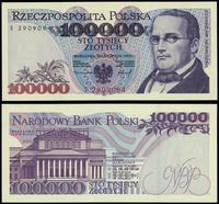 100.000 złotych 16.11.1993, seria S, numeracja 2