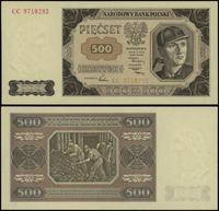 500 złotych 1.07.1948, seria CC, numeracja 97182