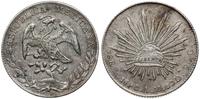 8 reali 1890 Mo.A.M, Meksyk, srebro 26.88 g, KM.
