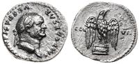 denar 76, Rzym, Aw: Głowa cesarza w wieńcu lauro