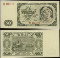 50 złotych 1.07.1948, seria DZ, numeracja 401752