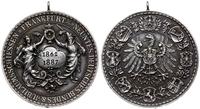 Niemcy, medal z zawodów strzeleckich we Frankfurcie nad Menem, 1887