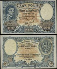 100 złotych 28.02.1919, seria B, numeracja 53301