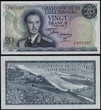 20 franków 7.03.1966, seria J, numeracja 953307,