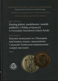 wydawnictwa polskie, Igor Chomyn - Katalog plakiet, medalionów i medali polskich i z Polską zwi..