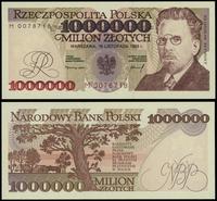 1.000.000 złotych 16.11.1993, seria M 0078718, w