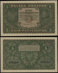 5 marek polskich 23.08.1919, seria II-B, numerac