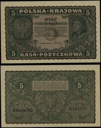 5 marek polskich 23.08.1919, seria II-DQ, numera
