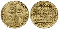 dukat 1749, złoto 3.44 g, Fr. 250, Delmonte 775,