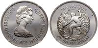 25 rupii 1977, srebrny jubileusz Elżbiety II, sr