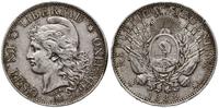 1 peso 1882, srebro '900', 24.96 g, rzadkie, KM 