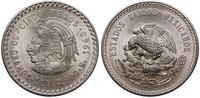 5 peso 1948, Meksyk, Cuauhtémoc, srebro próby 90
