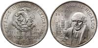 5 peso 1953, Meksyk, 200. rocznica urodzin Hidal