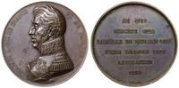medal pamiątkowy 1834, Aw: Popiersie władcy w le
