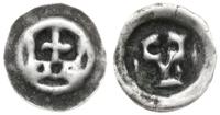 brakteat ok. 1345-1353, Korona z obręczą z trzem