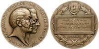 medal na 100-lecie Banku Polskiego 1928, Aw: Dwa