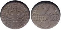 2 grosze 1933, Warszawa, rzadki rocznik, moneta 