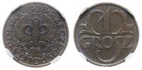 1 grosz 1928, Warszawa, piękna moneta w pudełku 