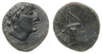 obol ok. 150-140 pne, Aw: Głowa Apollina w prawo