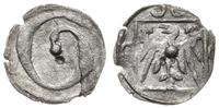 halerz 1455-1460, Głogów, Aw: Gotycka litera G z
