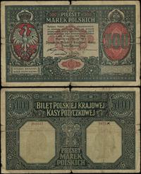 500 marek polskich 15.01.1919, numeracja 202347,