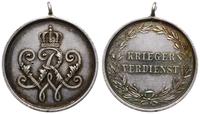 Niemcy, Medal zasługi dla żołnierzy (Krieger-Verdienstmedaille), 1873-1918