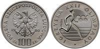 100 złotych 1980, Warszawa, Warszawa, Igrzyska X