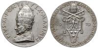 medal pamiątkowy 1929, Aw: Popiersie papieża w l