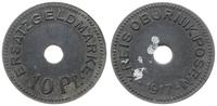10 fenigów 1917, cynk 23 mm, zabrudzenia na powi