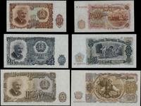 zestaw banknotów z roku 1951 o nominałach:, 10, 