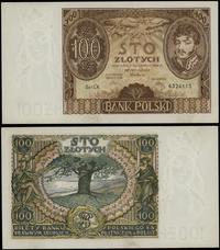 100 złotych 9.11.1934, seria CK, numeracja 63241